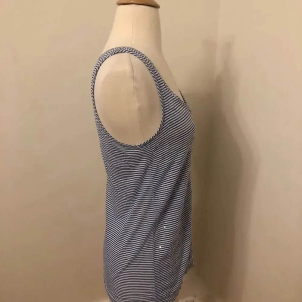 Sequined J. Crew Tank Top‎